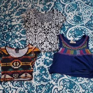 3 croptops